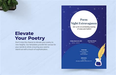 Poem Poster Template in Word, PDF, Illustrator - Download | Template.net