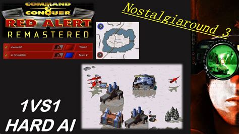 Command Conquer Red Alert Remastered Skirmish Vs Hard Ai