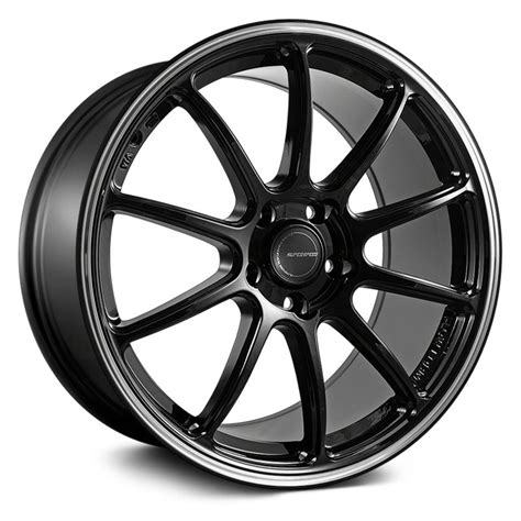 SUPERSPEED® RF03RR Wheels - Gloss Black with Machined Lip Rims ...