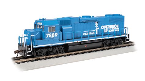 Emd Gp38 2 Conrail 7889 Operation Lifesaver 61722 18500