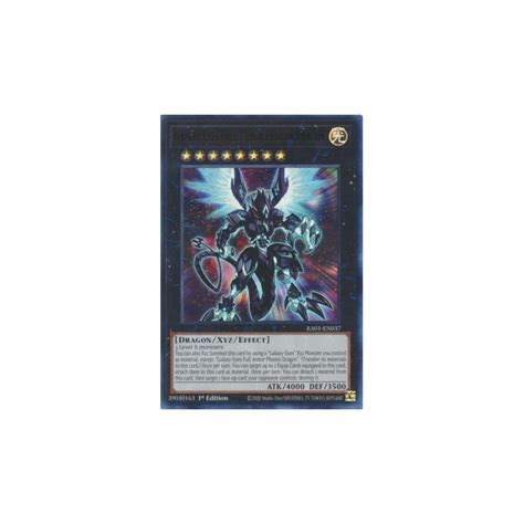 Galaxy Eyes Full Armor Photon Dragon RA01 EN037 Ultra Rare Duelshop