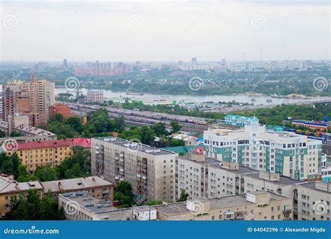 Die Stadt Von Sibirien Nowosibirsk Redaktionelles Foto - Bild von ...