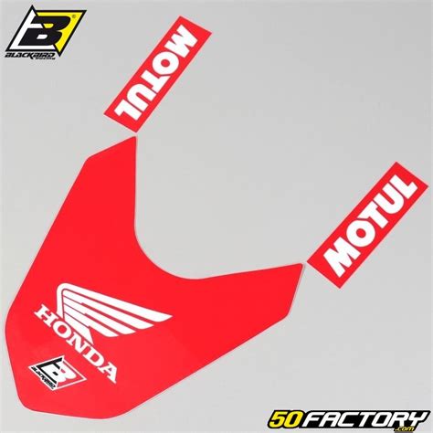 Kit déco avec housse de selle Honda CRF 450 R 2021 Blackbird Team HR