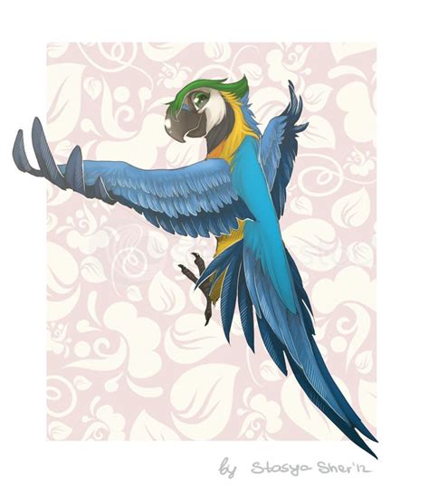 Parrot By Stasya Sher On Deviantart Parrot Deviantart Art