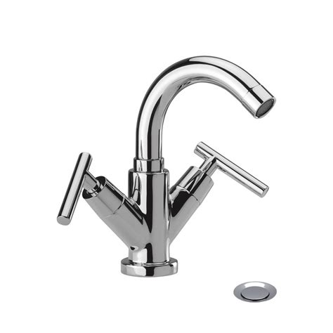 Monoforo Bidet Con Scarico Serie Elle Pentagono Rubinetterie