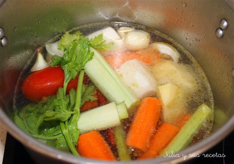 Julia Y Sus Recetas Caldo De Verdura