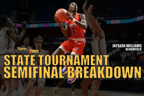 A Look At The 2023 Ciac Boys Basketball State Tournament Semifinals