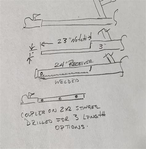 Hitch Extension Dedicated To The Smallest Of Skiffs