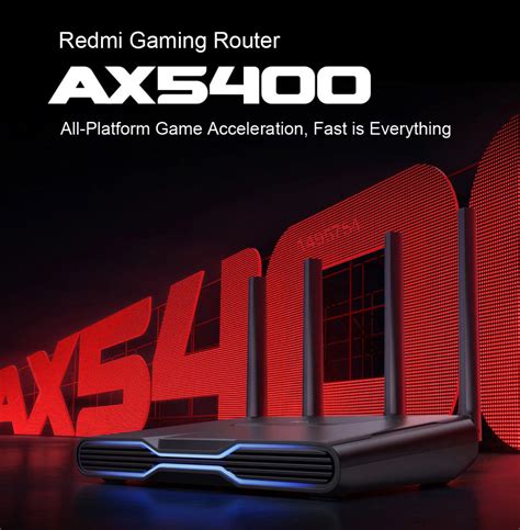 Роутер Xiaomi Redmi Gaming Router AX5400 WI FI 6 Mesh цена 5790 грн