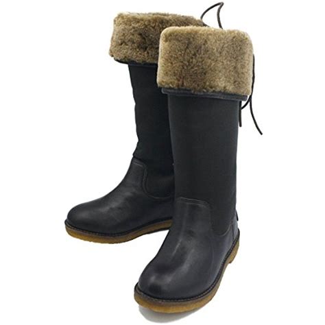 Womens Danice Tall Premium Australian Twin Faced Nappa Sheepskin