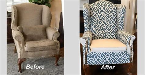 How To Reupholster A Wingback Chair Without Removing Old Fabric