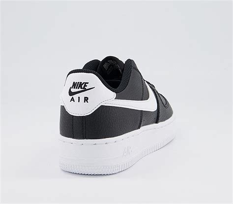 Nike Air Force 1 Boys Trainers Black White Womens Trainers