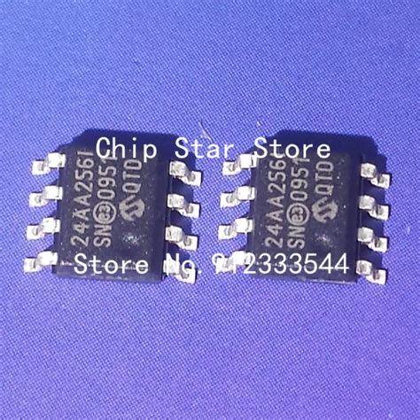 1 100pcs 24AA256 I SN 24AA256T I SN 24AA256 EEPROM SOIC8 256 Kbit 32K X