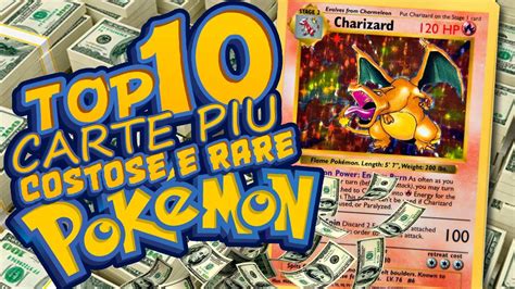 Top 10 Carte PiÙ Costose E Rare Dei Pokemon Con Federic95ita Youtube