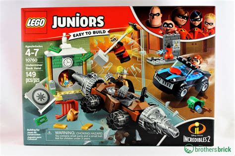 LEGO Juniors 10760 Underminer Bank Heist from Disney/Pixar's Incredibles 2 [Review] - The ...