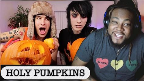 Holy Pumpkins Emos Johnnie And Jake Attempting To Carve Halloween