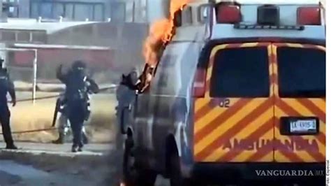 Asesinan A Dos Param Dicos E Incendian Ambulancia Tras Acudir A