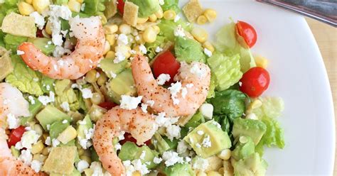 Stew or a Story: Shrimp & Corn Taco Salad