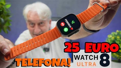 Ho Preso L Ultra Watch Clone Apple Watch A Telefona E Il Display