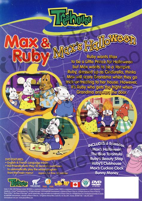 Max and Ruby - Max's Halloween on DVD Movie