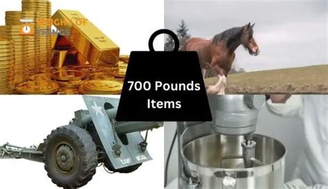 14 Things That Weigh 700 Pounds With Images Weight Of Things