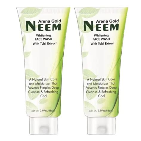 Arena Gold Neem Whitening Face Wash 85gm Combo Pack Trynow Pk