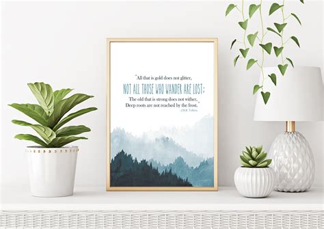 LOTR the Riddle of Strider Watercolor Art Poster Decor - Etsy ...