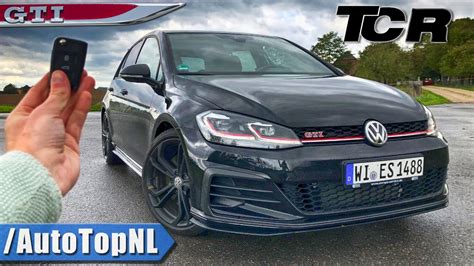 Vw Golf Gti Tcr Review Pov On Road Autobahn No Speed Limit By