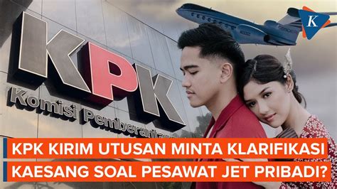 Benarkah KPK Kirim Utusan Untuk Klarifikasi Kaesang Soal Dugaan