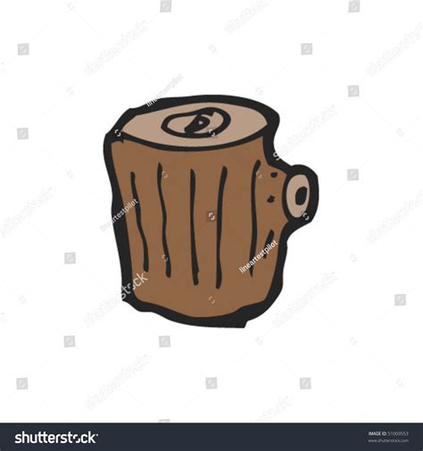 Drawing Log Stock Vector (Royalty Free) 51009553