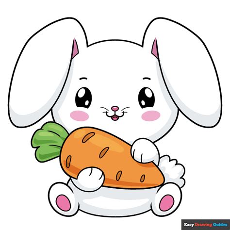 draw  cute bunny rabbit