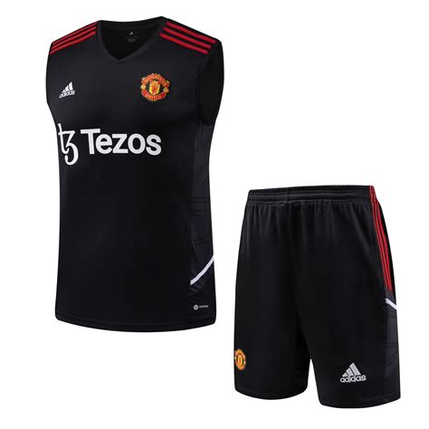 Manchester United Black Sleeveless Jersey - COPYCATZ