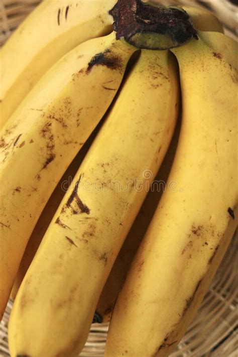 Deliciosa Banana Amarela Madura Fecha Imagem De Stock Imagem De