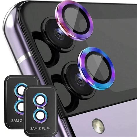 Metal Ring Camera Lens Screen Protector Compatible With Samsung