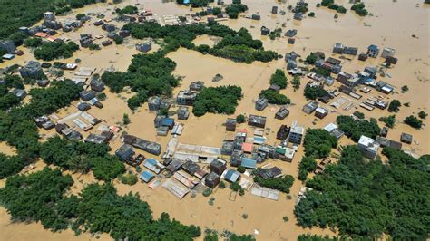 China Battles Extreme Weather Flood Destroys Crops Heatstroke Kills