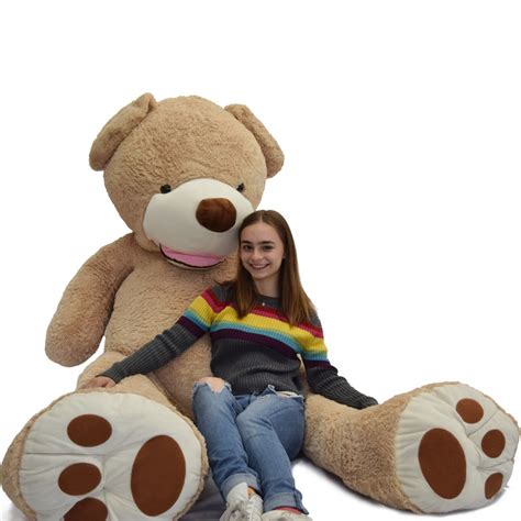 Buy Wowmax 11 Foot Light Brown Huge Teddy Bear Toys Giant Plush Stuffed