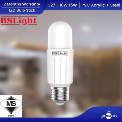 Sirim Led E W W Light Bulb Stick Lamp Energy Saving Ceiling