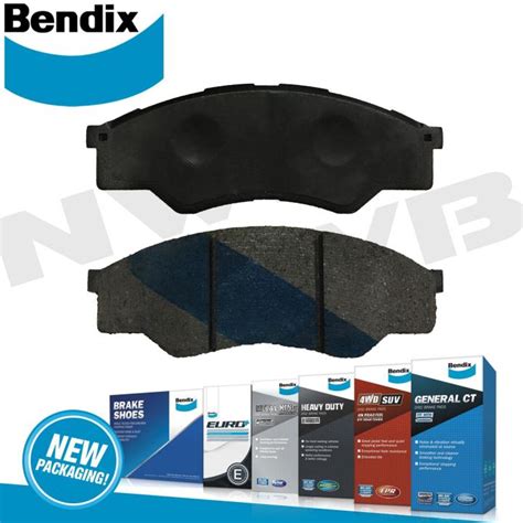 Bendix Brake Pads Front Set Hd For Toyota Hi Lux X And Innova