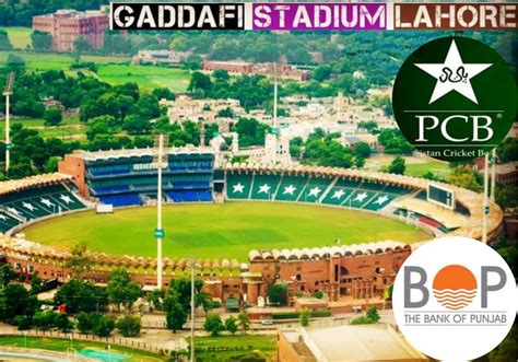 PCB Sold Naming Rights Of Gaddafi Stadium Lahore To Bank Of Punjab For ...