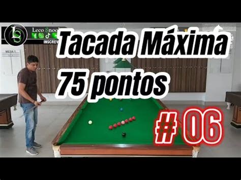 Tacada M Xima Pontos Six Reds Treino Sinuca Snooker Youtube