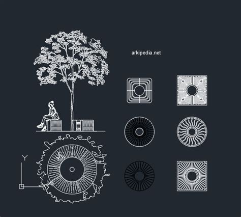 Ağaç Gridleri Dwg Arkipedia