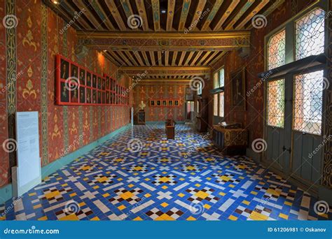 Inside medieval castle stock image. Image of interior - 61206981