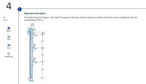 Solved 4 Required Information 10 Consider The Given Figure Chegg