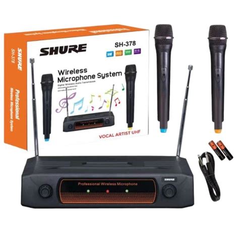 Margaux Louisse Finds Class A Sh 378 Shure Wireless Microphone System