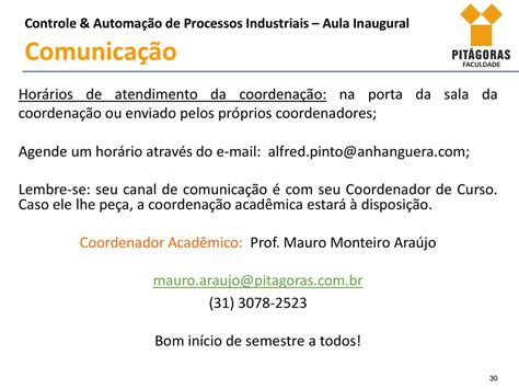 Controle Automa O De Processos Industriais Ppt Carregar