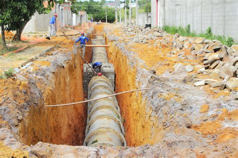 Avançam obras de macrodrenagem nos bairros Seac e Irmã Tereza em