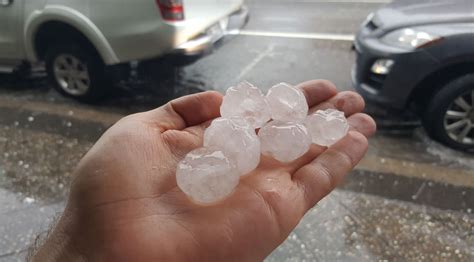 Giant Hail Stones Hammer Sydney Commuters Urged To Stay Inside As