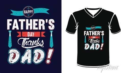 Happy Fathers Day 2020 Lettering Typography Set For Postcard Wall