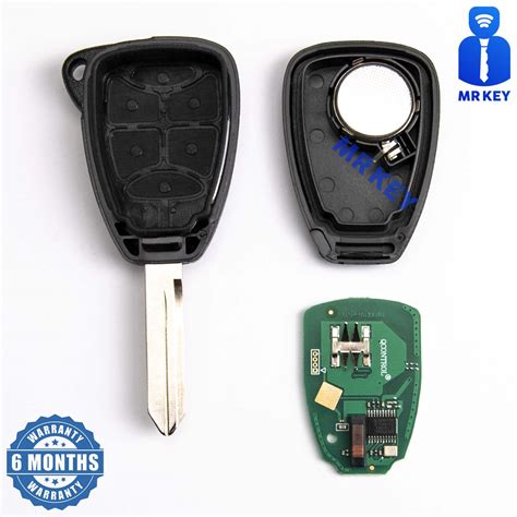 Clé de télécommande pour Chrysler 300C 300M PT Cruiser 433MHz mr key