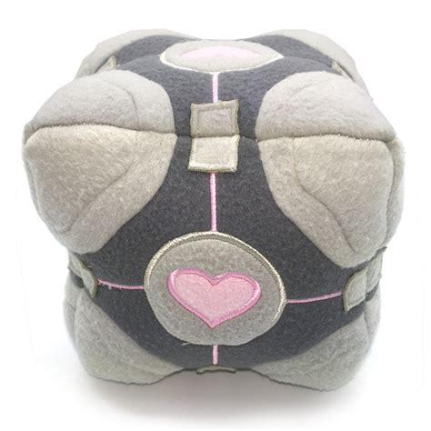 Weighted Companion Cube Plush - Glitch Gear | Glitchgear.com